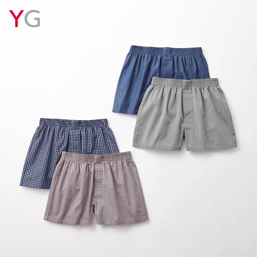 トランクス（前あき）（４枚組）